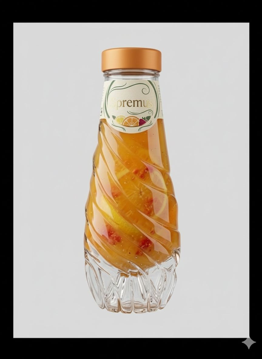 Premus Fruit Juice Bottle free 3D printable STL