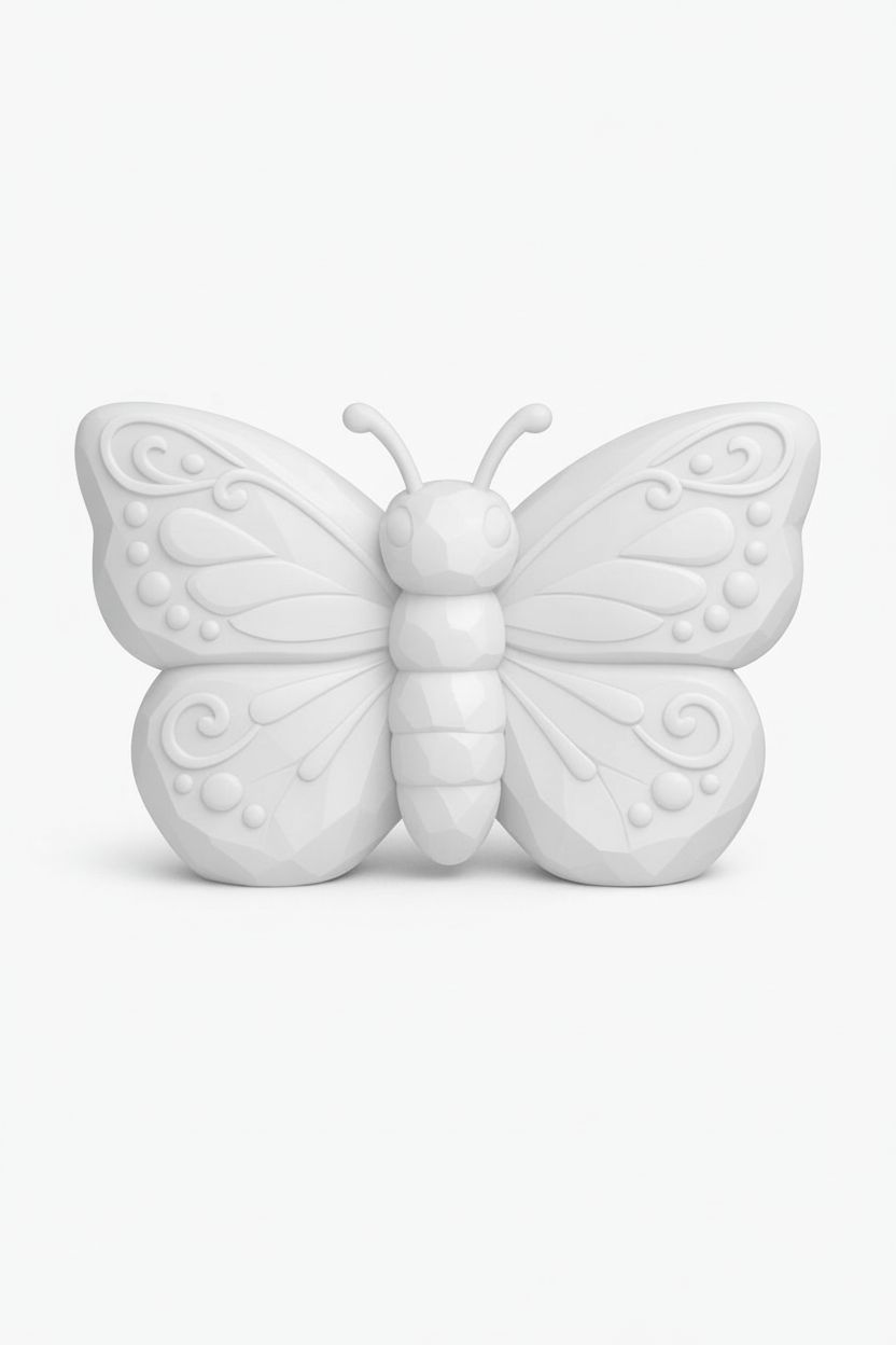 Decorative Butterfly Figurine free 3D printable STL