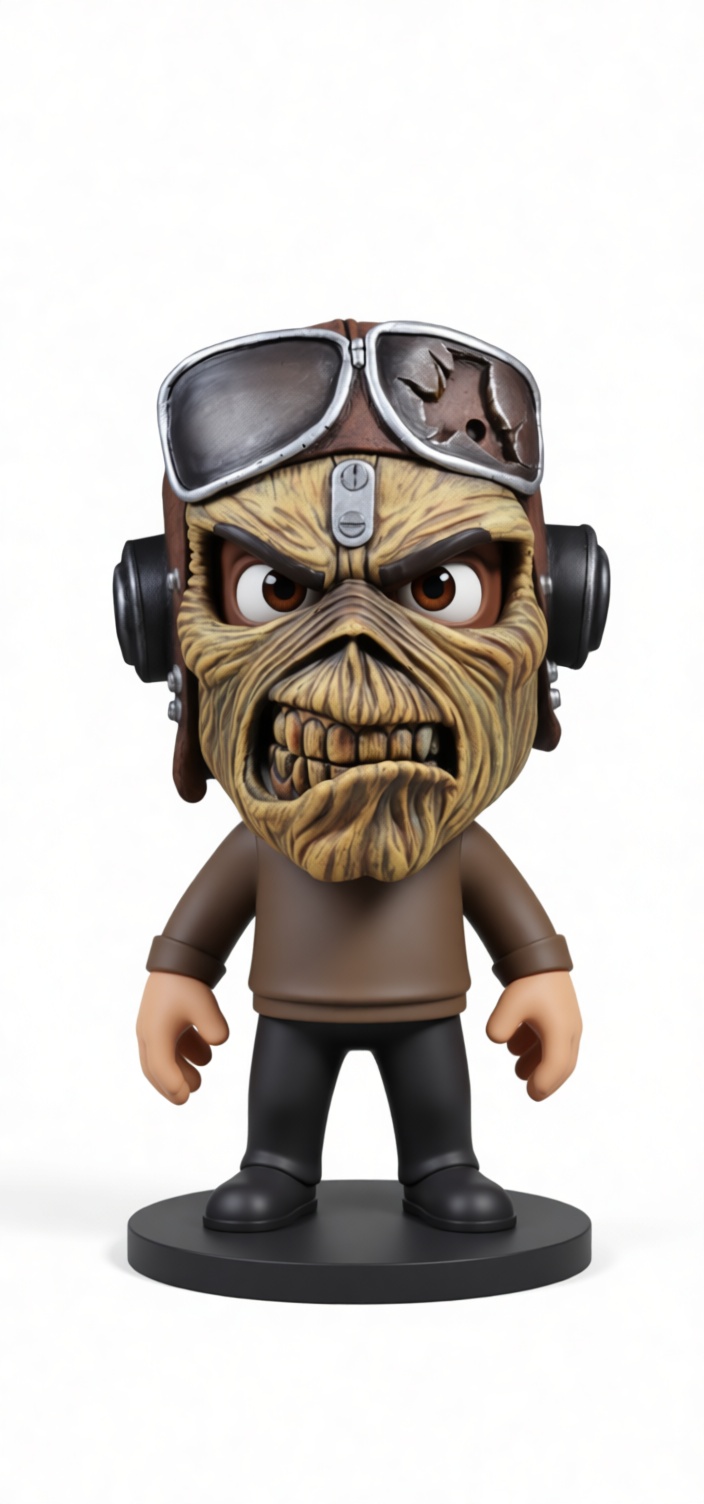 Eddie Iron Maiden Figurine free 3D printable STL