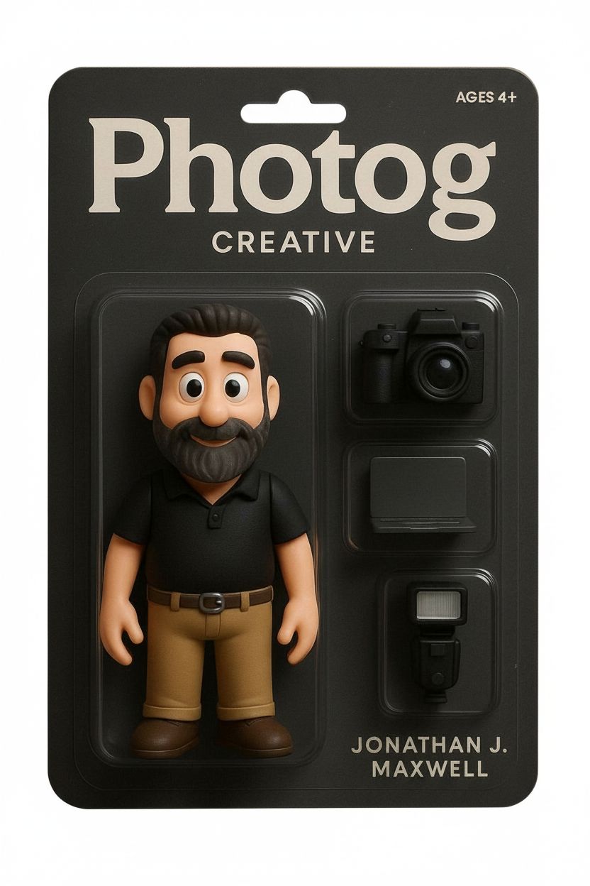 Photographer Action Figure free 3D printable STL