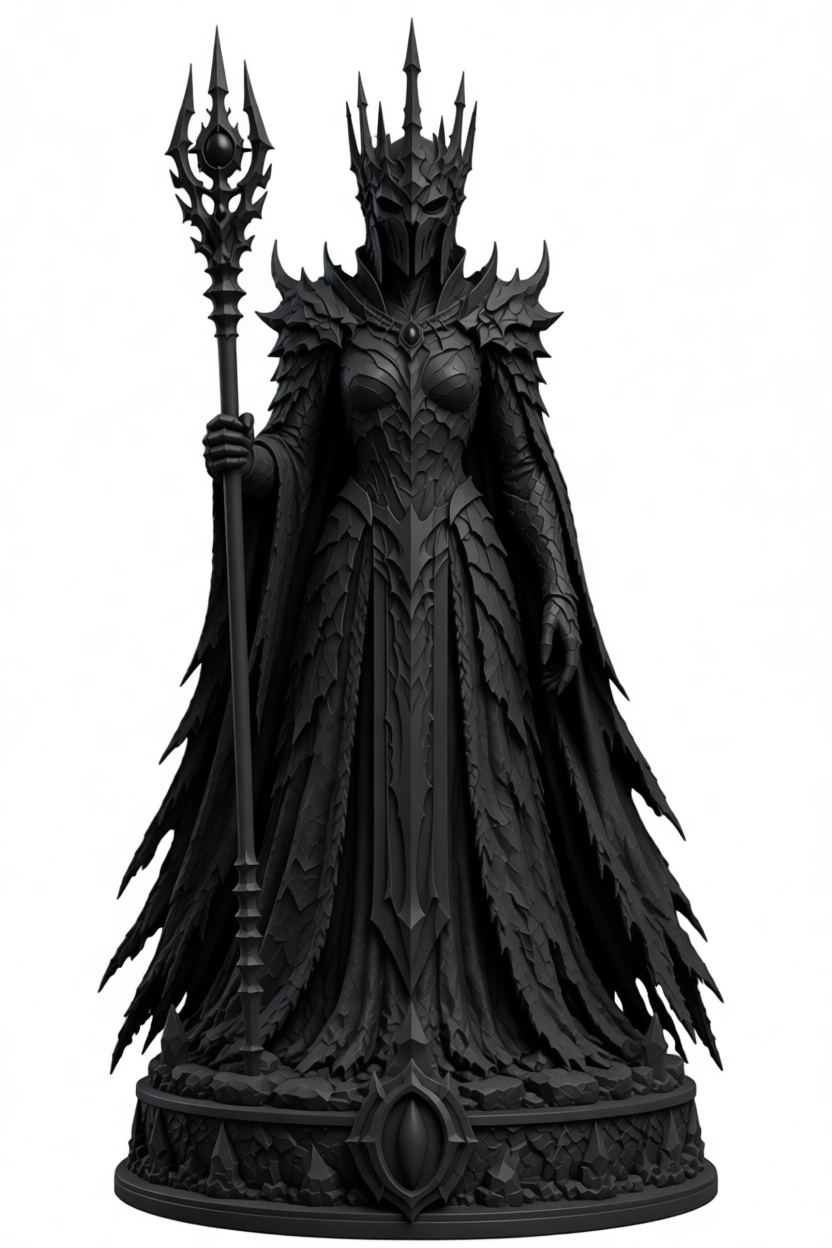 Witch King Statue - Free 3D Printable STL File