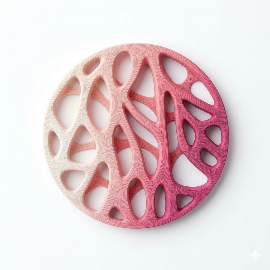Organic Mesh Ornament free 3D printable STL