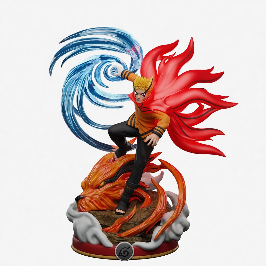 Naruto Uzumaki Figure free 3D printable STL