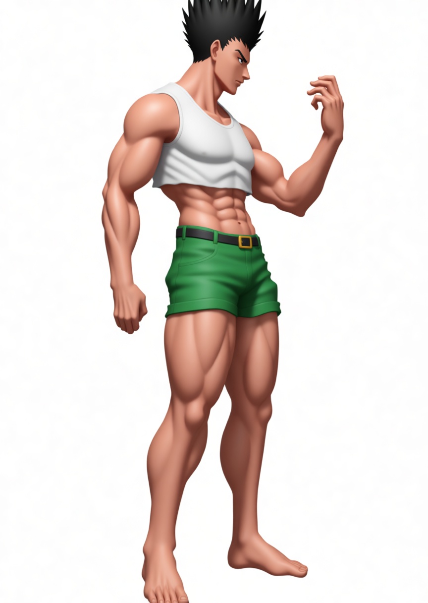 Gon Freecss Figurine free 3D printable STL
