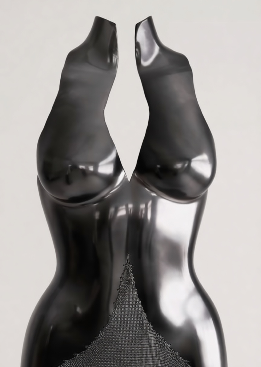 Female Torso Sculpture free 3D printable STL