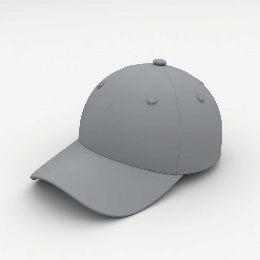 3D Printed Baseball Cap free 3D printable STL