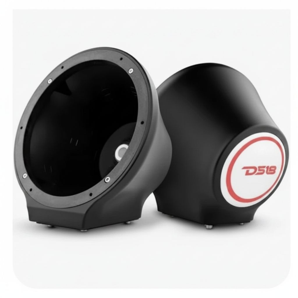 DS18 Speaker Enclosure free 3D printable STL