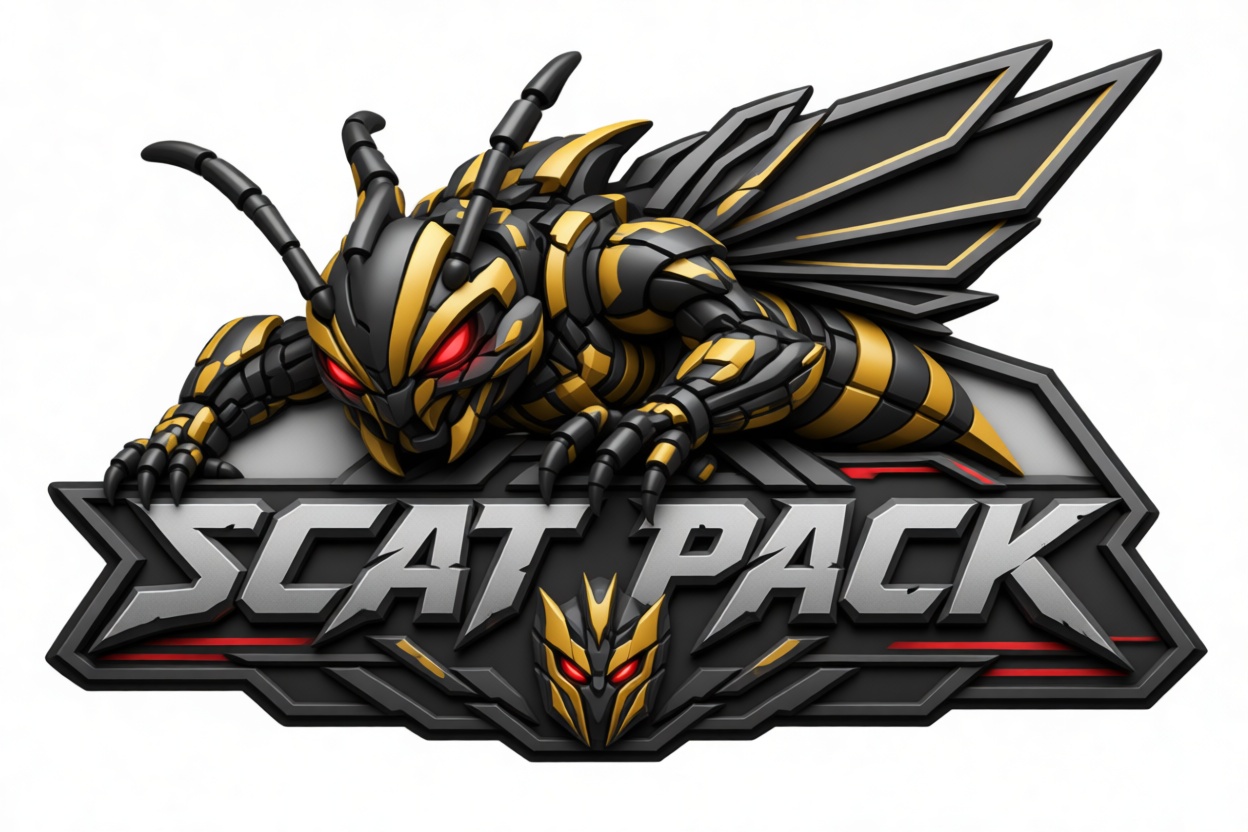 Scat Pack Hornet Emblem free 3D printable STL