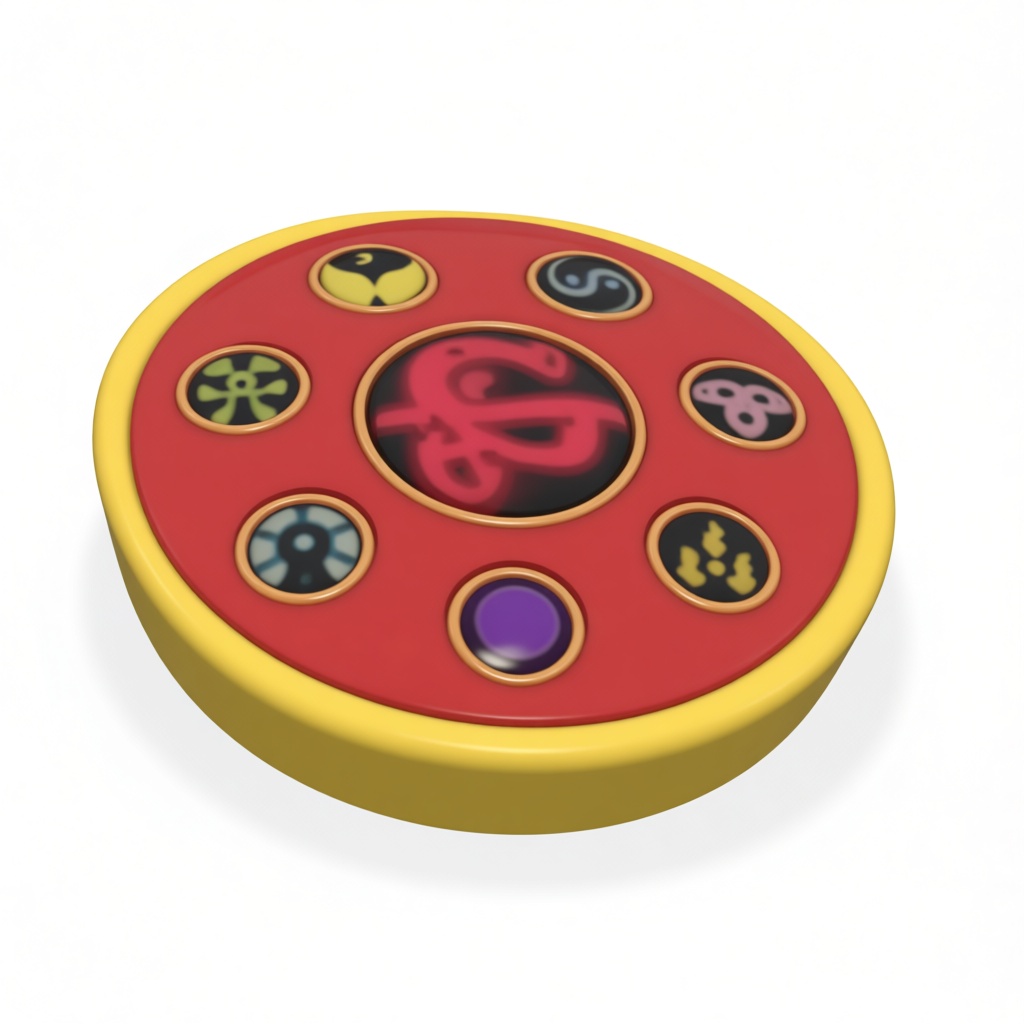 Fushigi Yuugi Sealing Disk free 3D printable STL