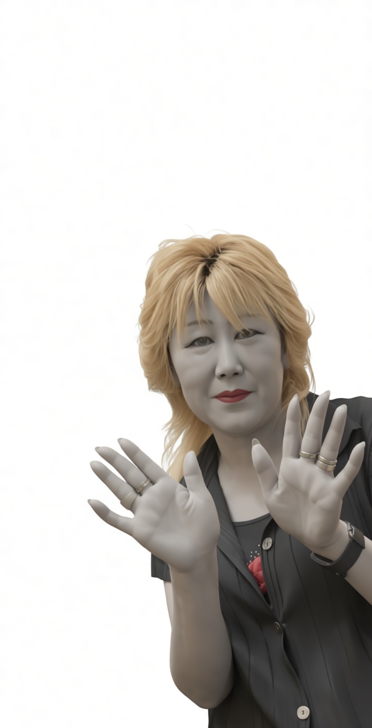 Woman Waving 3D Figurine - Free 3D Printable STL File