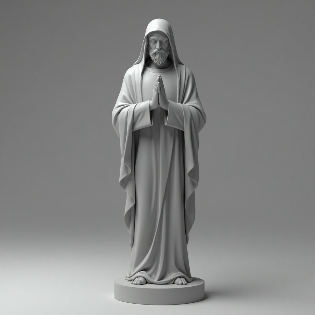 Abençoados por Deus Sculpture free 3D printable STL