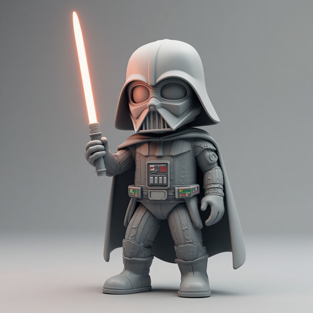 Darth Vader Nutcracker Figurine free 3D printable STL