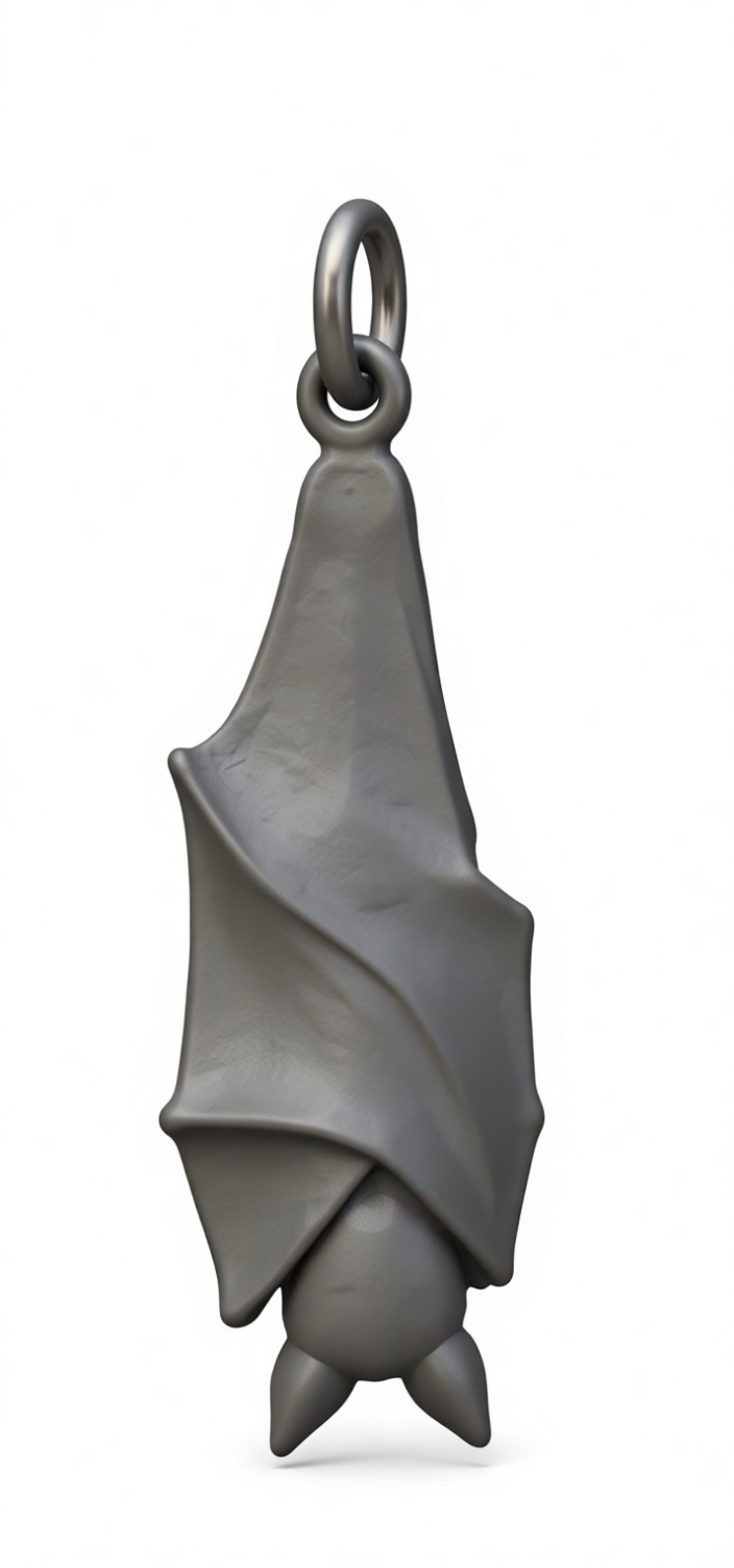 Hanging Bat Figurine free 3D printable STL