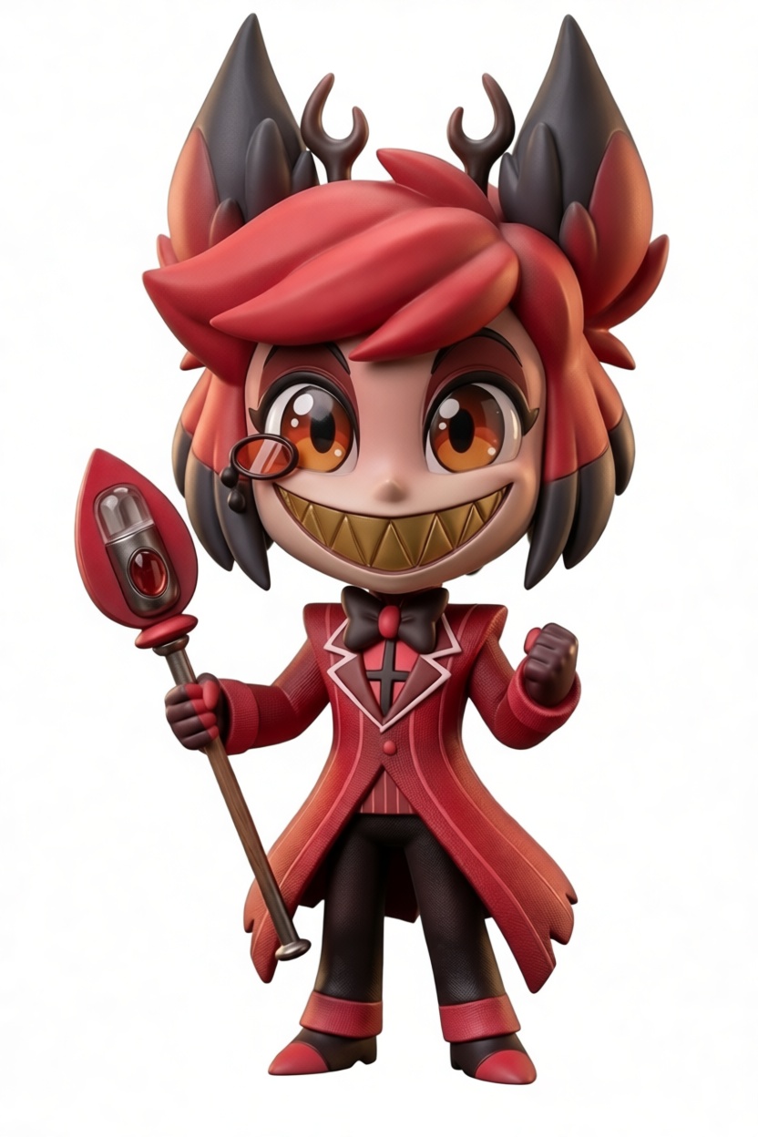 Alastor Hazbin Hotel Figurine free 3D printable STL