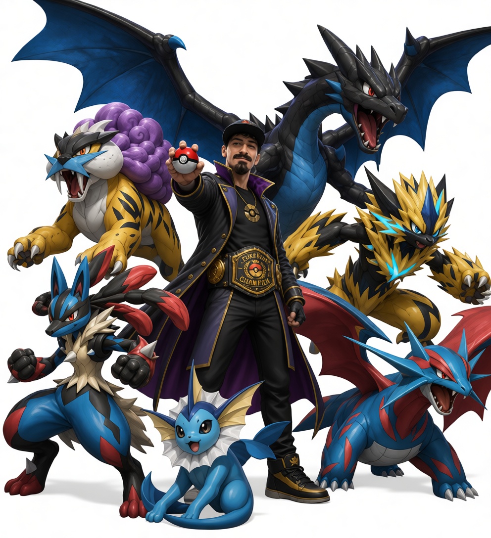 Raihan Pokemon Trainer Figurine free 3D printable STL