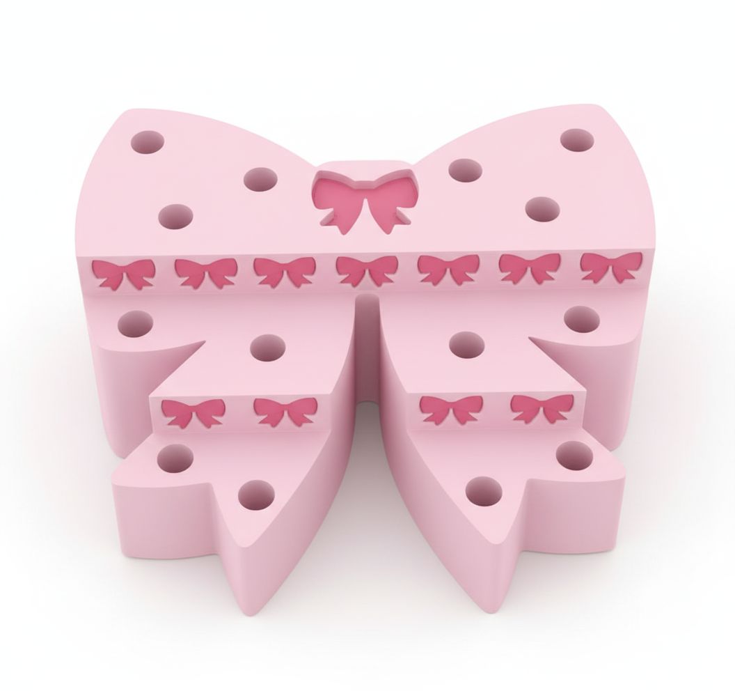 Pink Butterfly Organizer free 3D printable STL