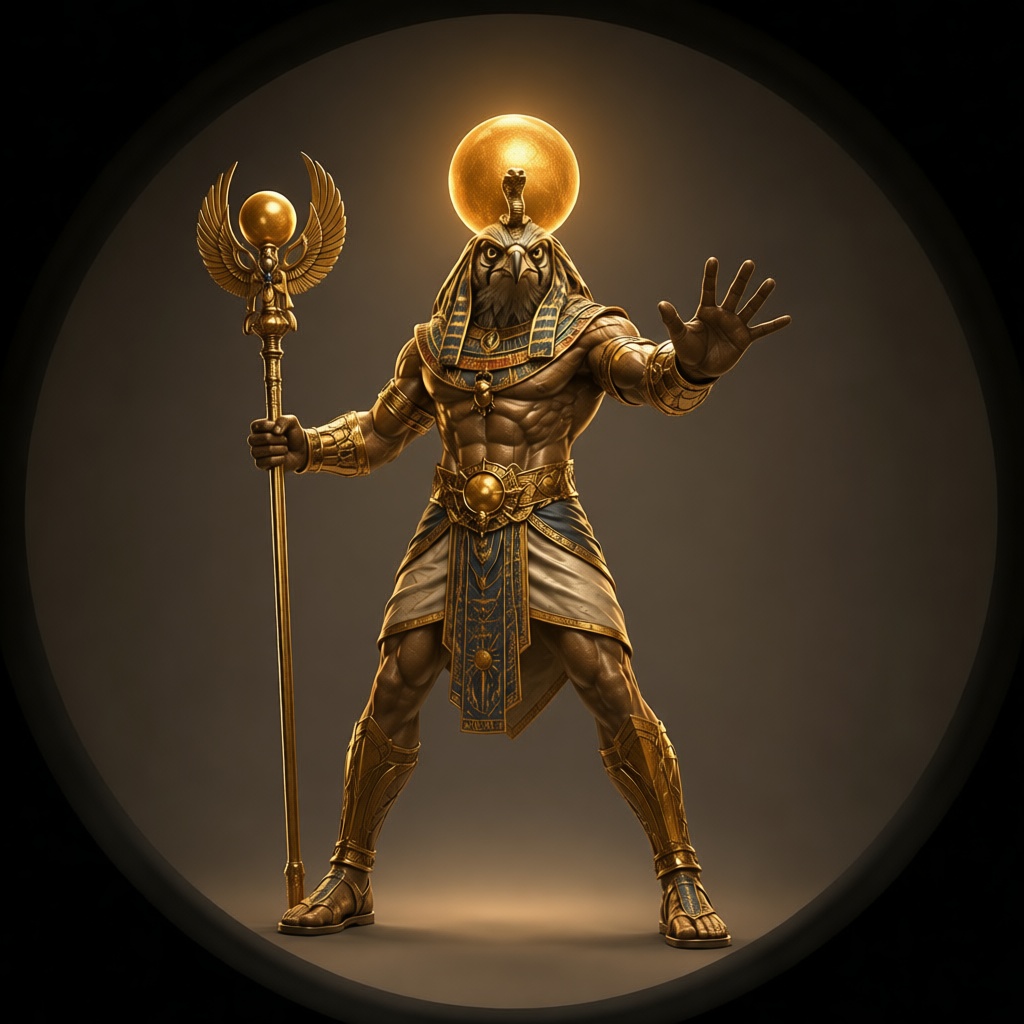 Horus Egyptian God Figurine free 3D printable STL