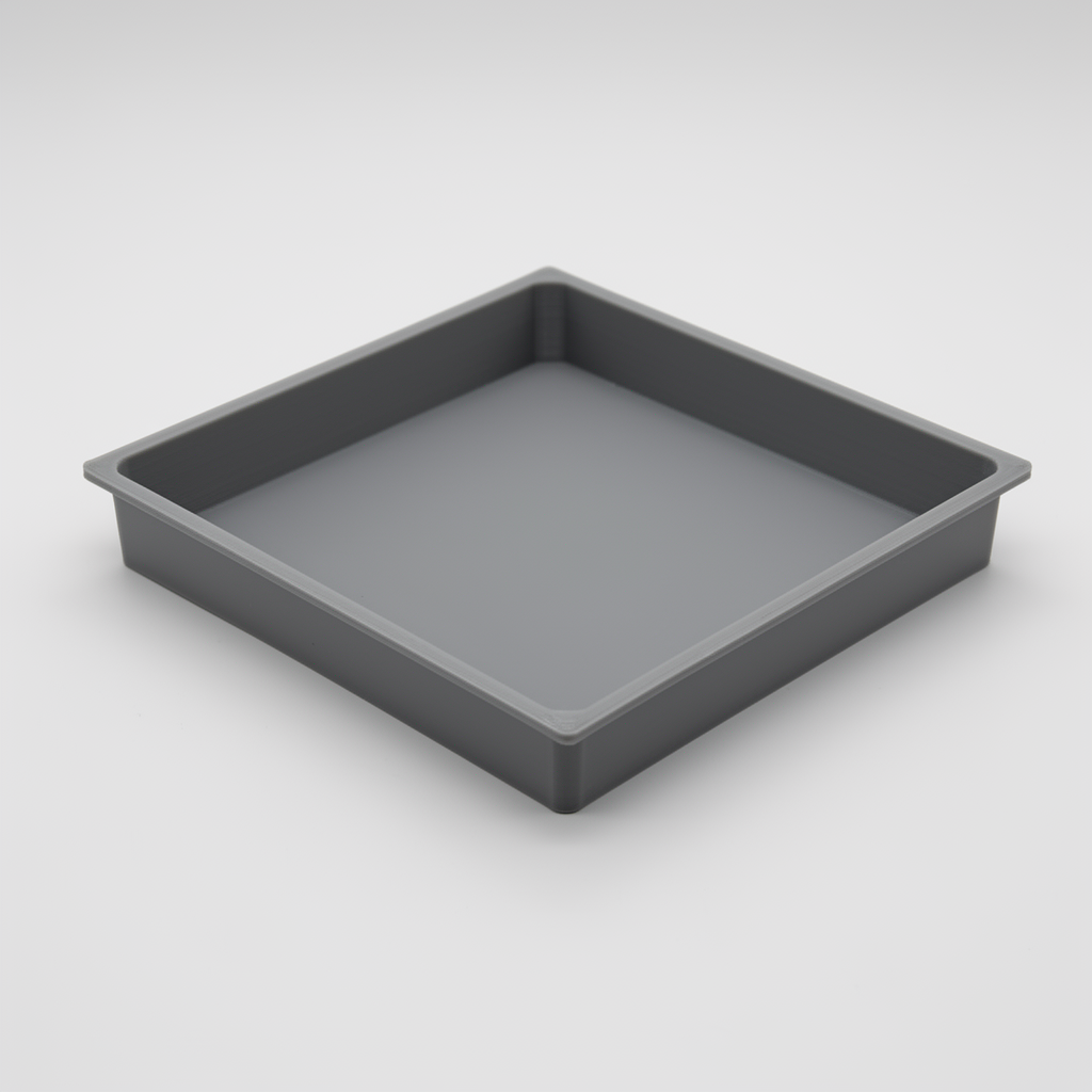 Rectangular Tray Model free 3D printable STL