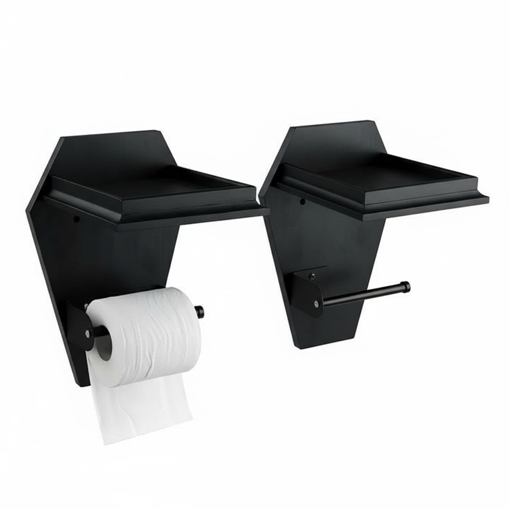Hexagonal Toilet Paper Holder free 3D printable STL