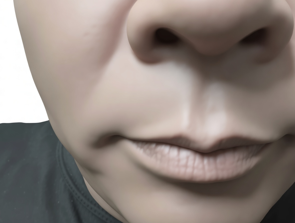 Human Male Lip Model free 3D printable STL