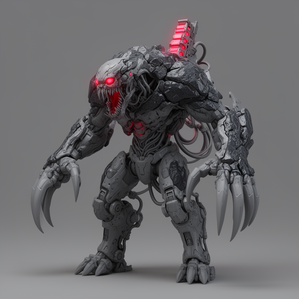 Chrome Screamer-Killer Figurine free 3D printable STL