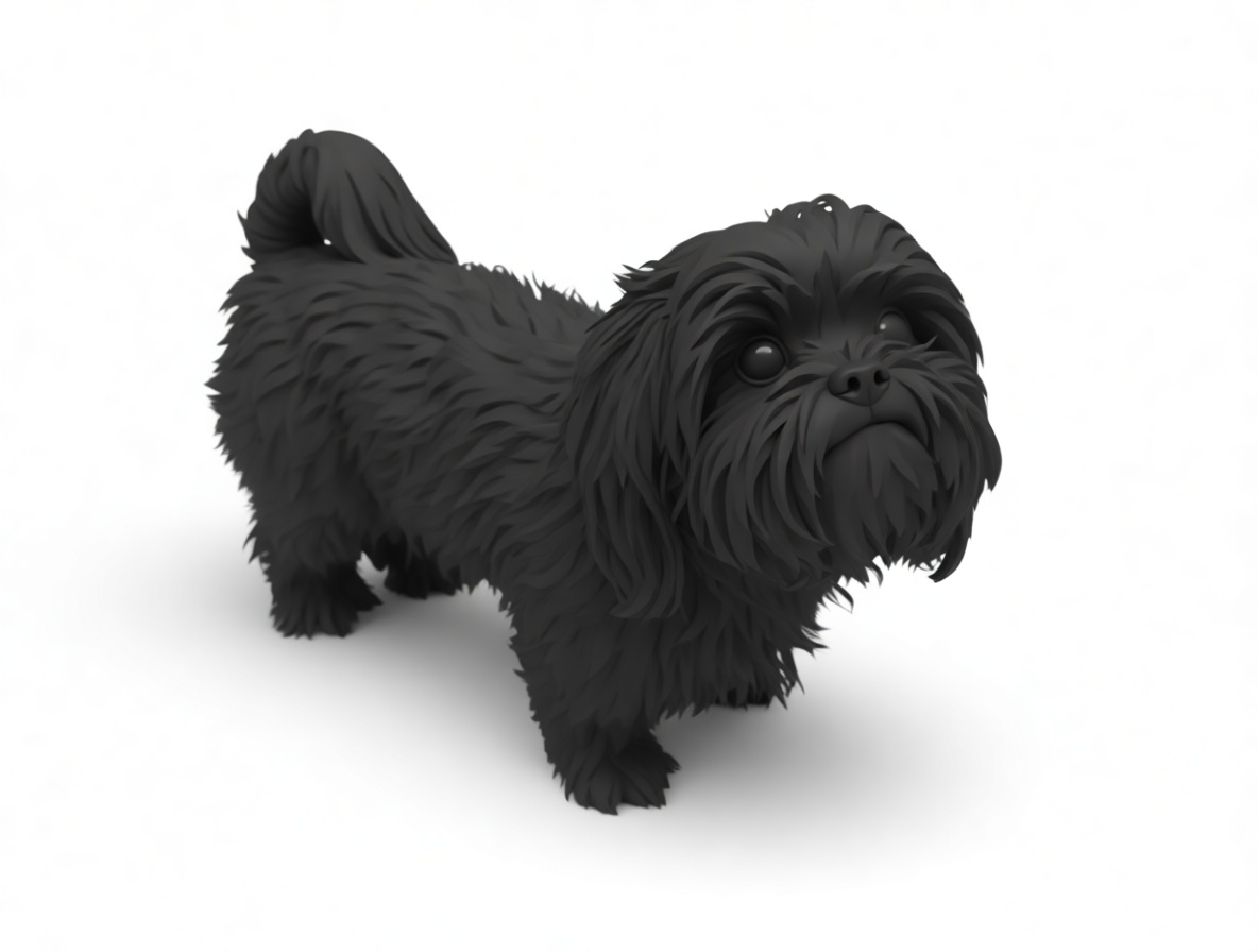 Shih Tzu Dog Figurine free 3D printable STL