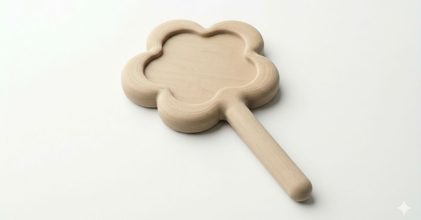 Flower Shaped Tray free 3D printable STL