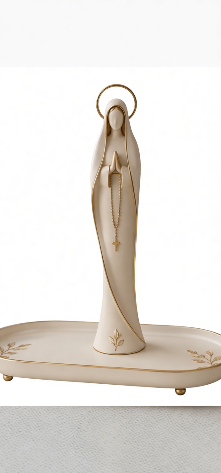 Virgin Mary Statue free 3D printable STL