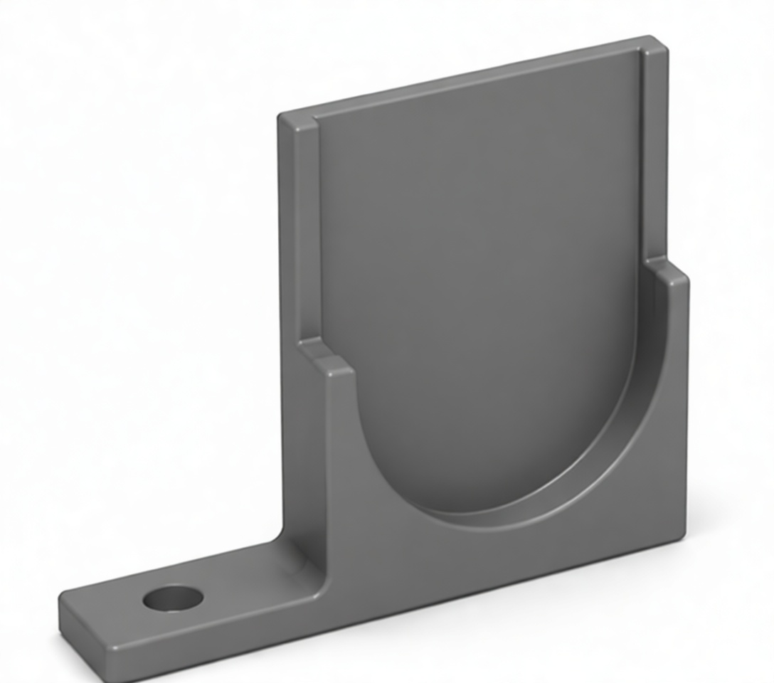 Pipe Support Clamp free 3D printable STL