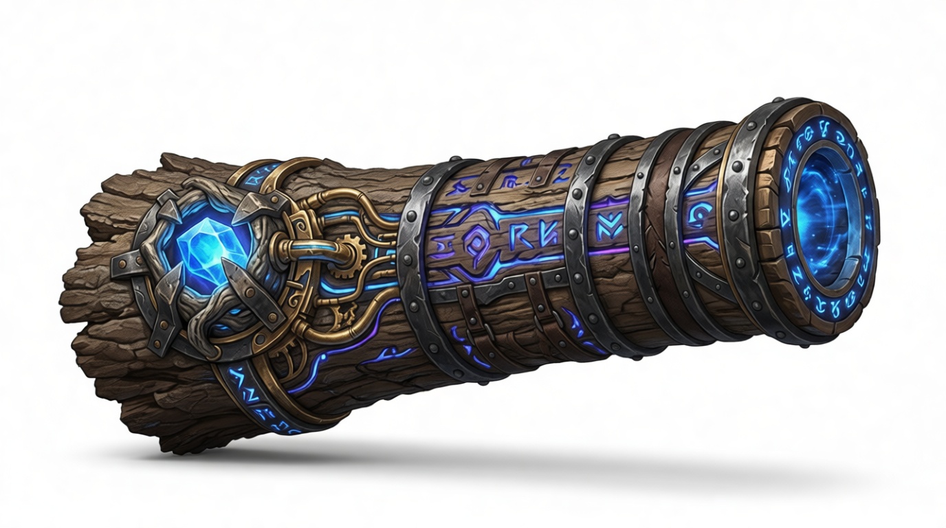 Arcane Magic Telescope free 3D printable STL