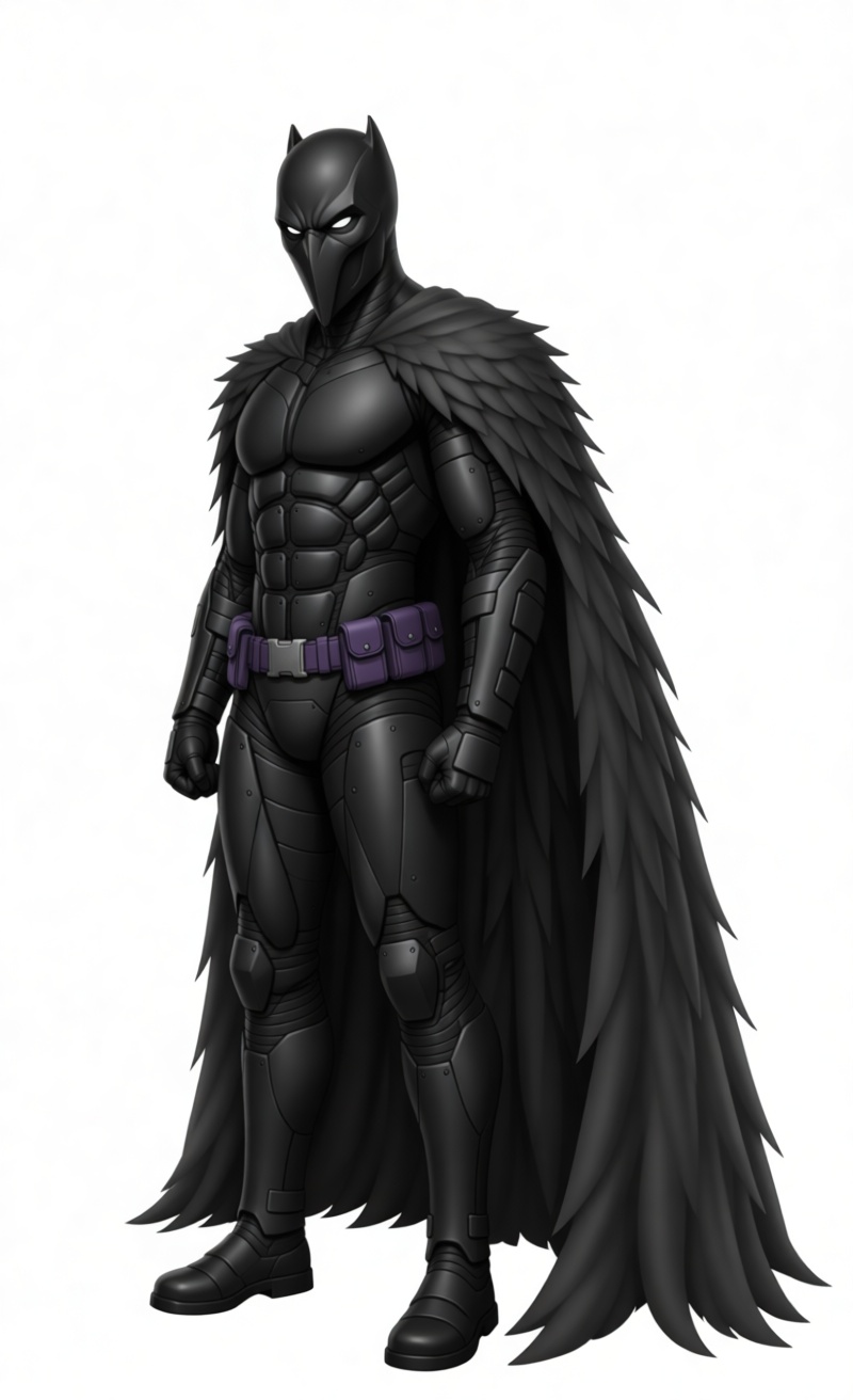 Batman Themed Owlman Figurine free 3D printable STL