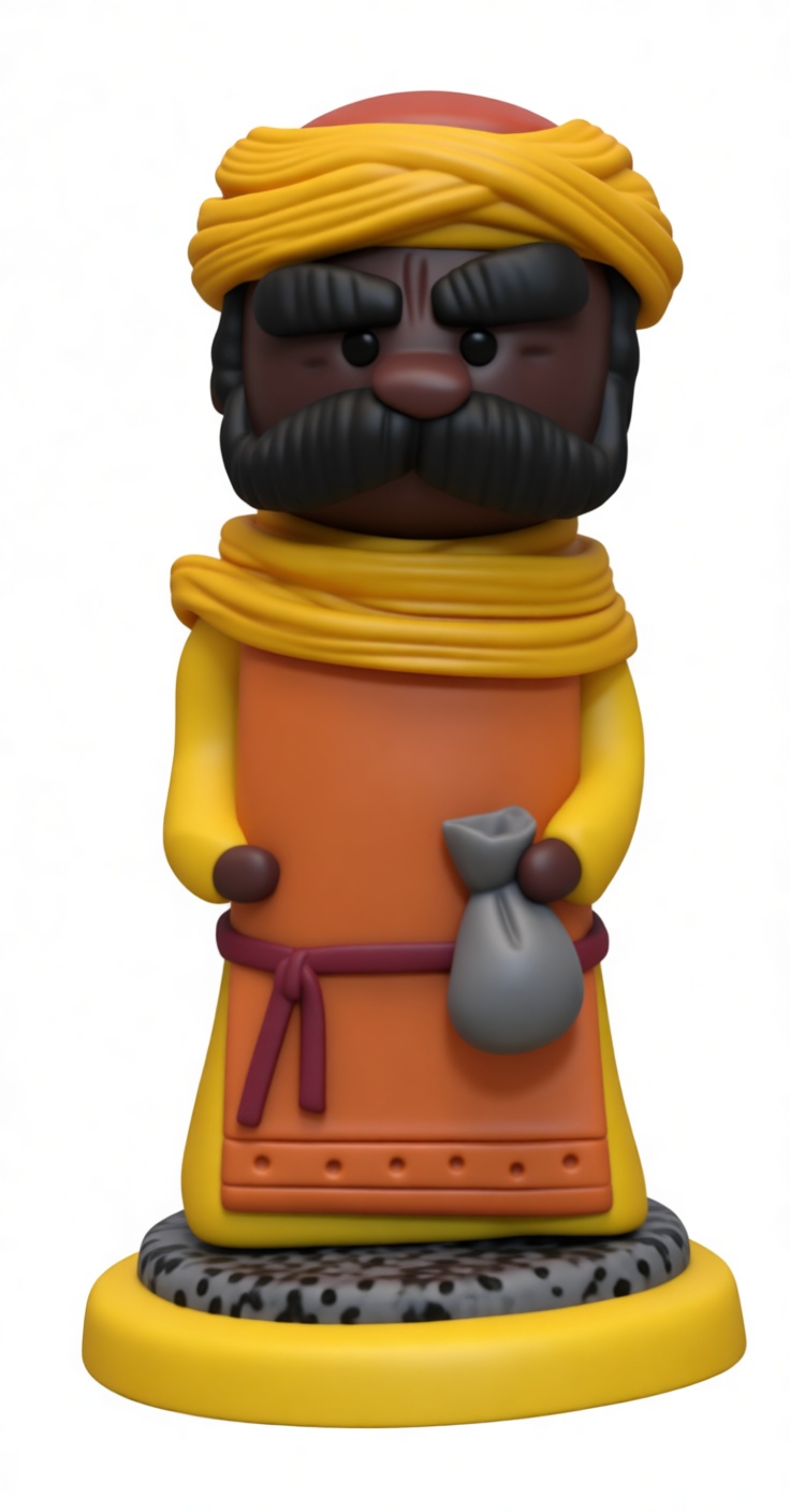 Biblical Magi Figurine free 3D printable STL