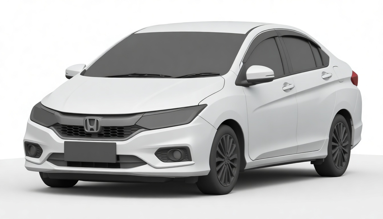 Honda City Sedan Model free 3D printable STL