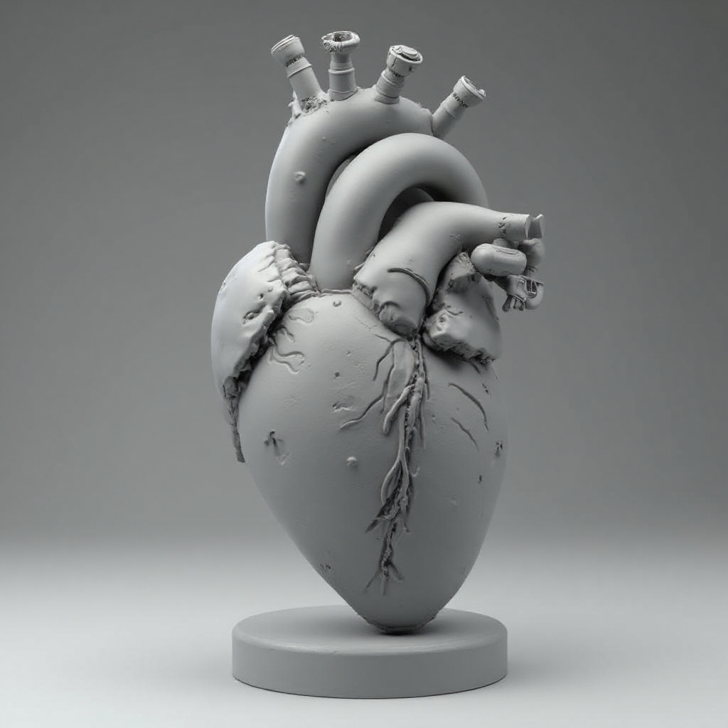 Blocky Robotic Heart Model