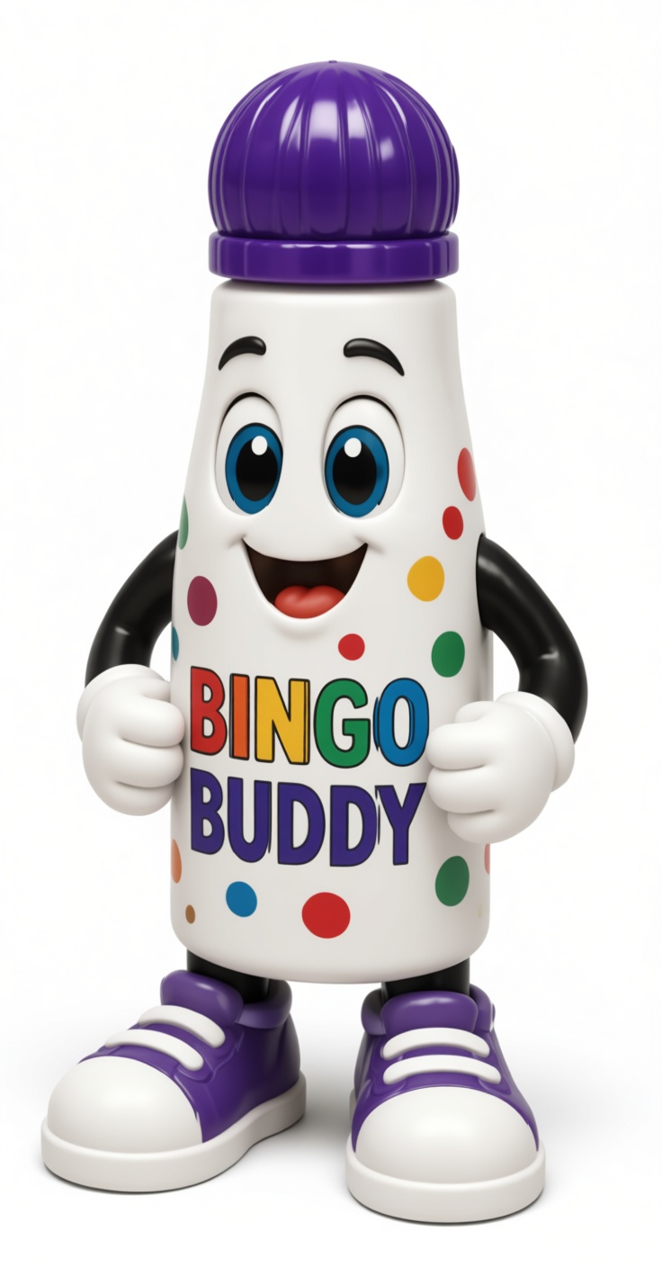 Bingo Buddy Figurine free 3D printable STL