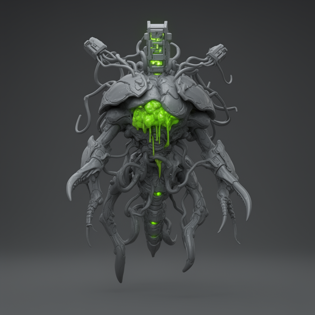 Venomthrope Figurine free 3D printable STL