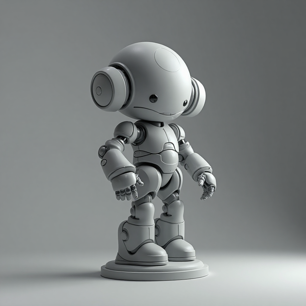 Cyber Bot Model free 3D printable STL