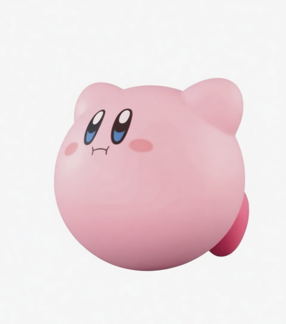 Kirby 3D Figurine free 3D printable STL
