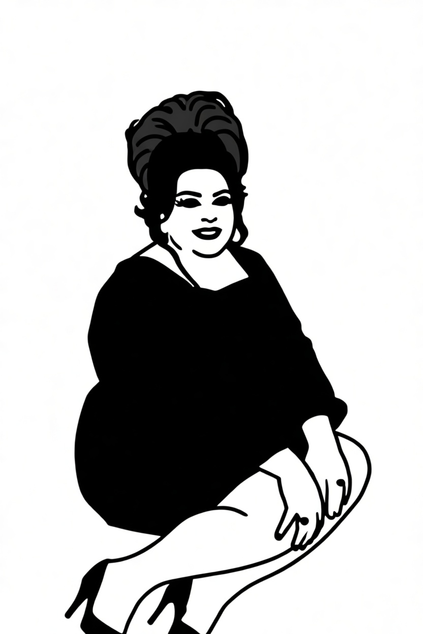 Divine Miss M Miniature free 3D printable STL