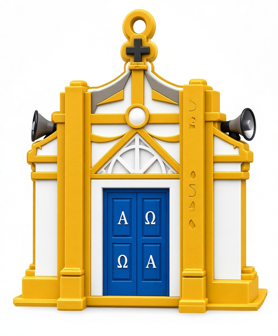 Orthodox Church Facade Model free 3D printable STL