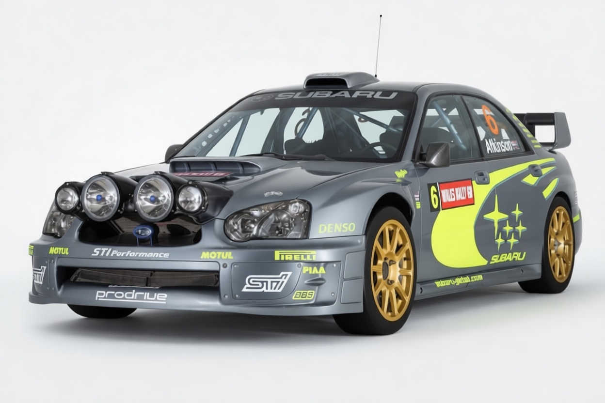 Subaru Impreza WRC Model free 3D printable STL