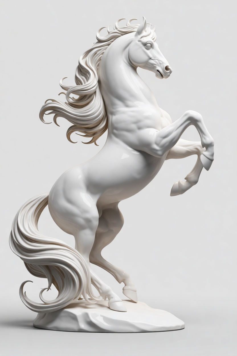 Arabian Horse Figurine free 3D printable STL