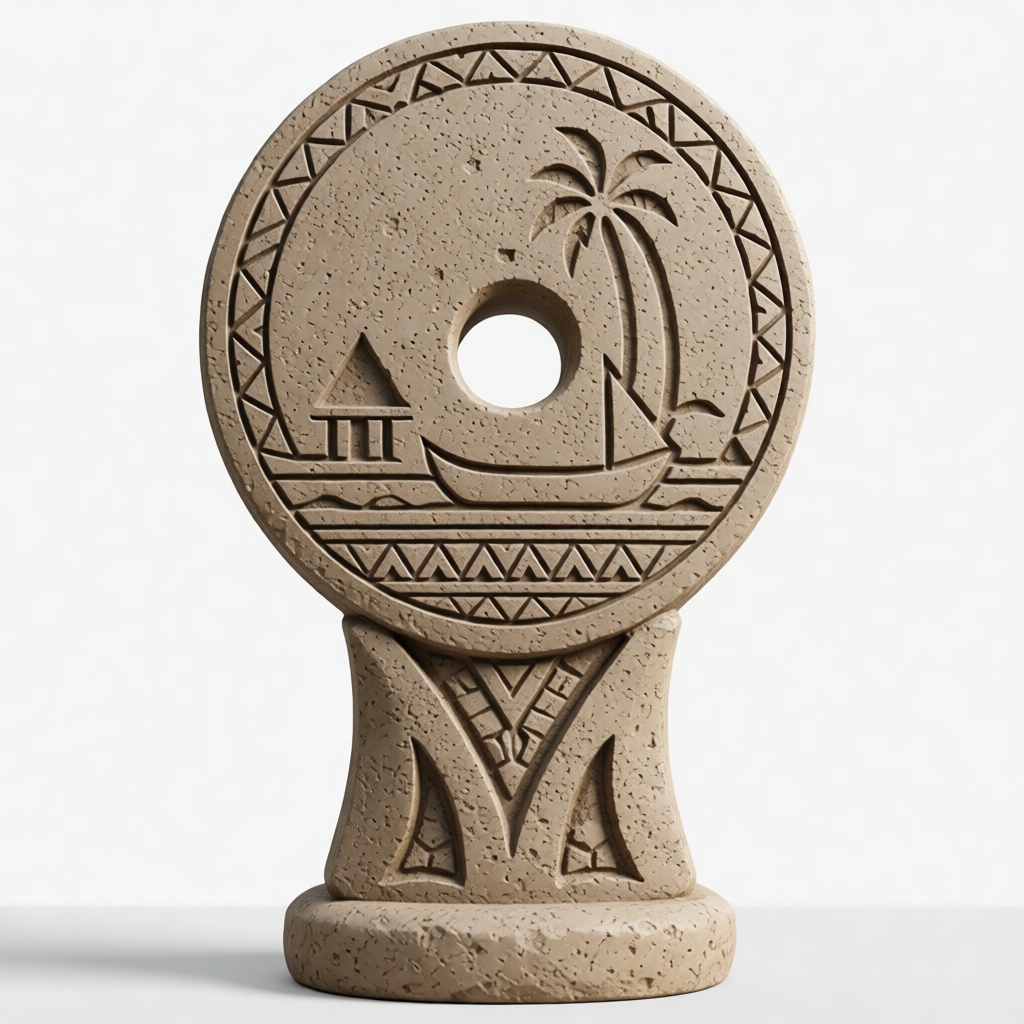 Polynesian Stone Sculpture free 3D printable STL