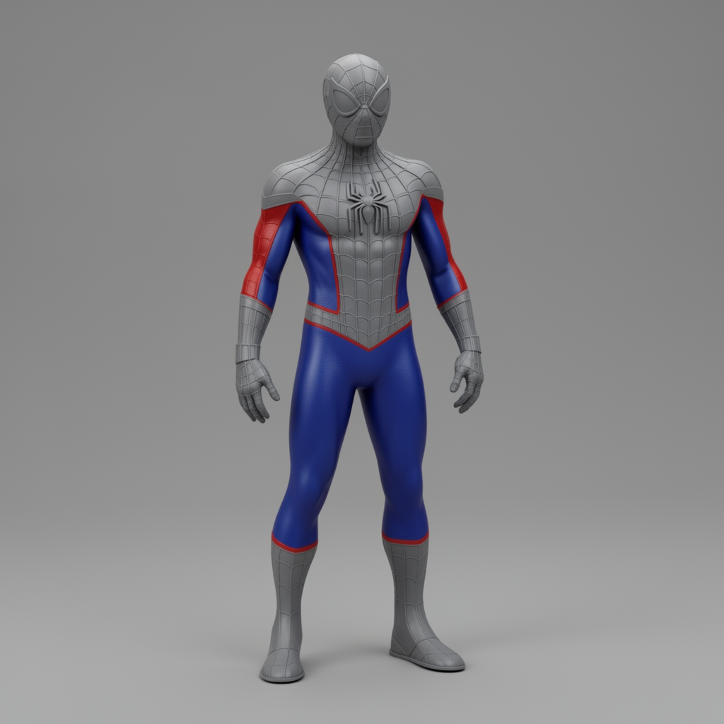 Spider-Man Figurine free 3D printable STL