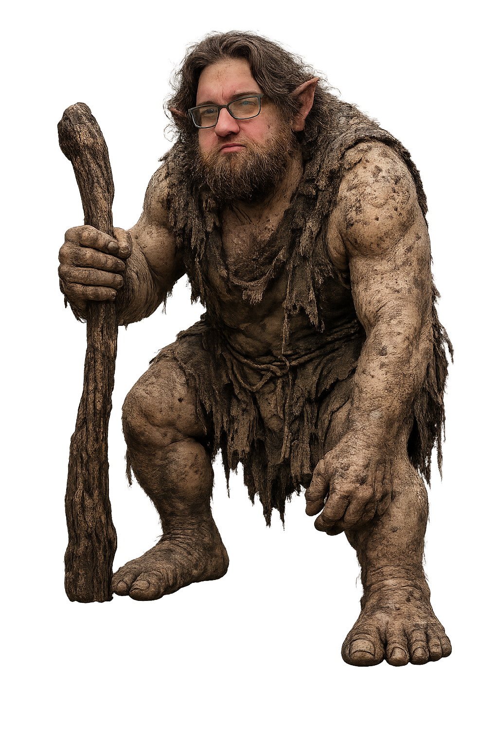 Cave Troll Figurine free 3D printable STL