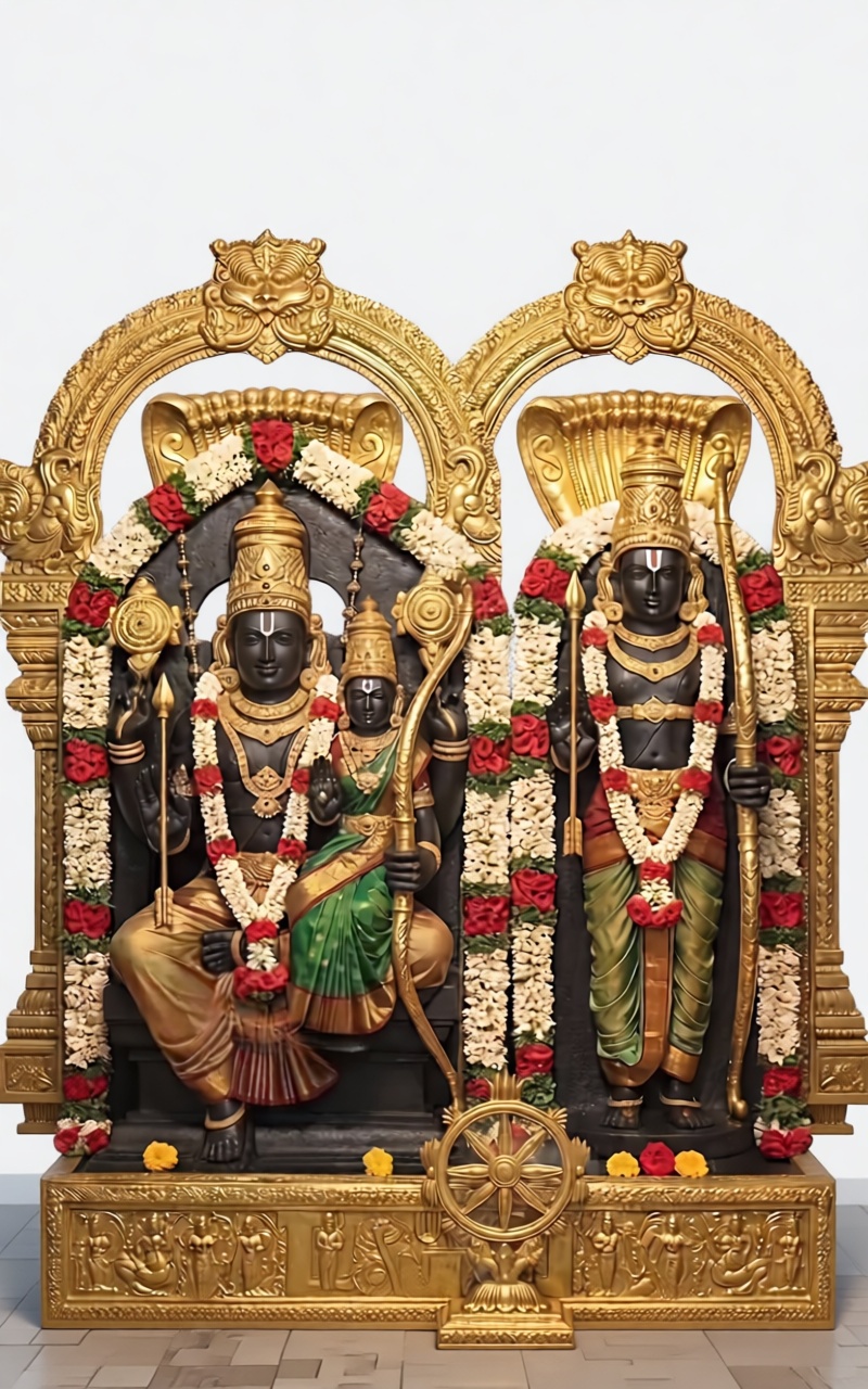 Vishnu and Rama Statues free 3D printable STL