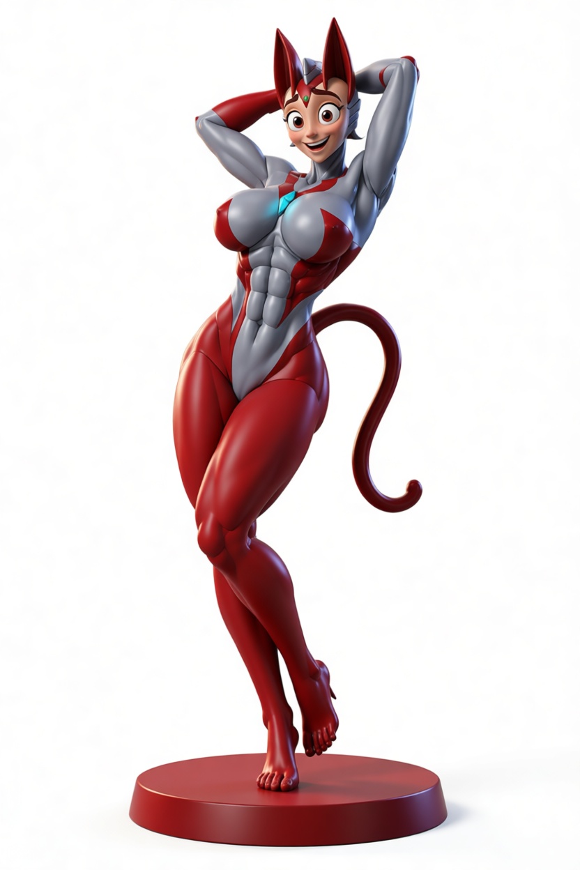 Felicia Street Fighter Figurine free 3D printable STL