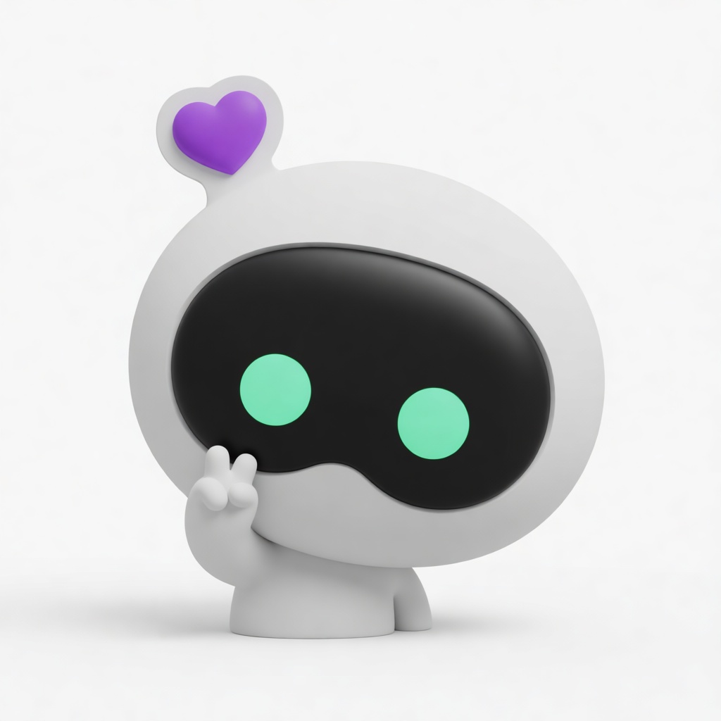 Cute Robot Figurine free 3D printable STL
