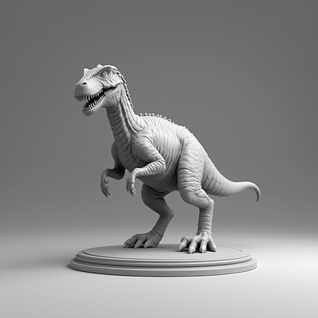 Magic Dinosaur Token Figurine free 3D printable STL