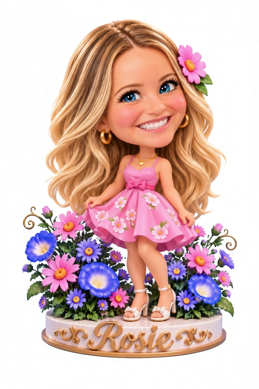 Rosie Miniature Figurine free 3D printable STL